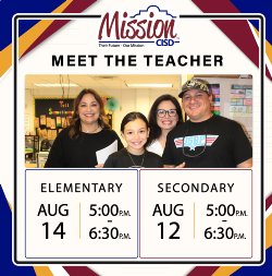 Secondary Meet the Teacher Event